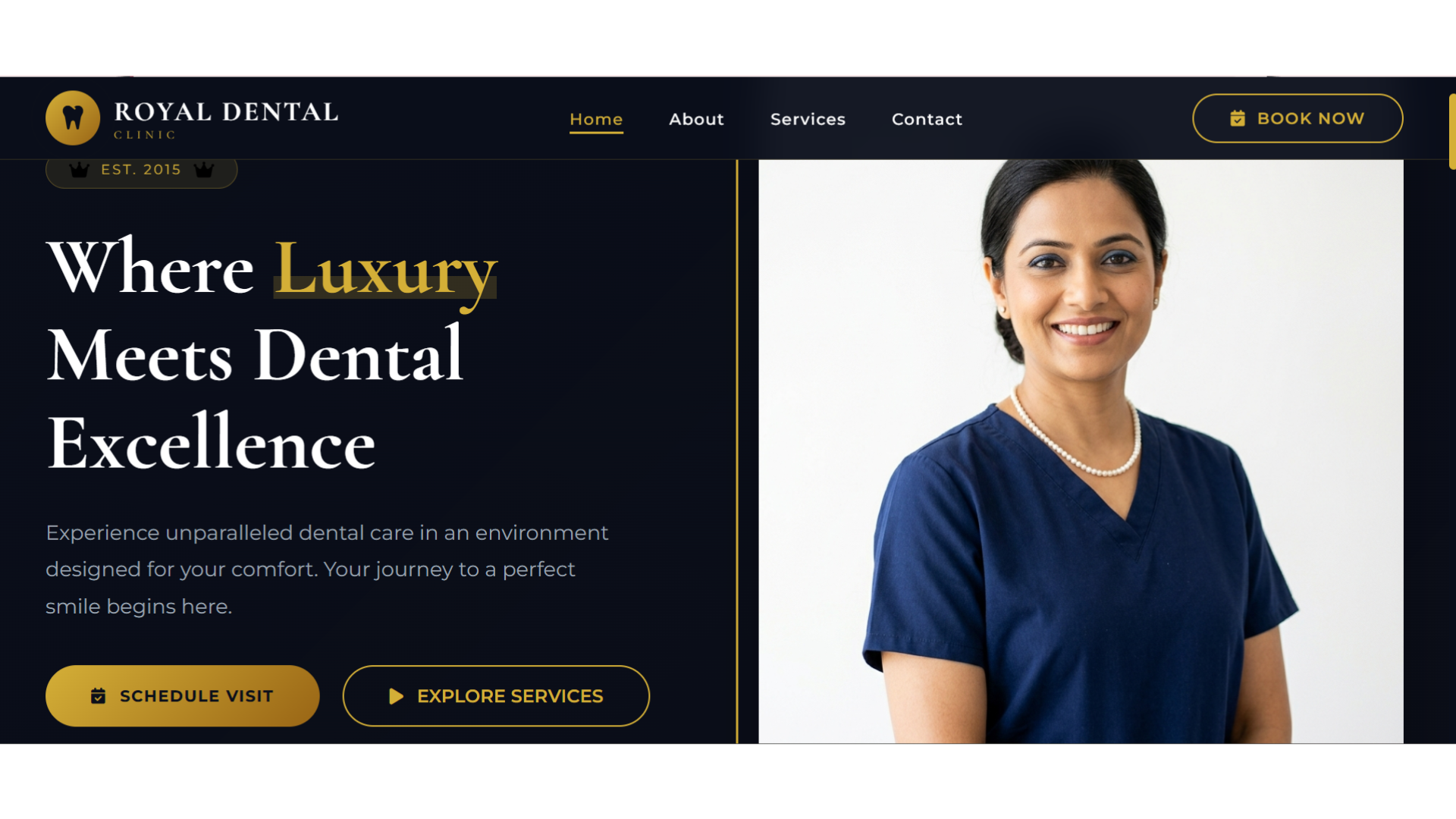 Gold & Navy Edition
